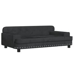 Vaikiška sofa , juoda цена и информация | Детские диваны, кресла | pigu.lt