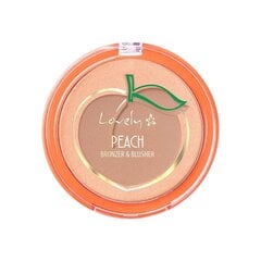 Veido kontūravimo priemonė Lovely Peach Blusher and Bronzer kaina ir informacija | Makiažo pagrindai, pudros | pigu.lt