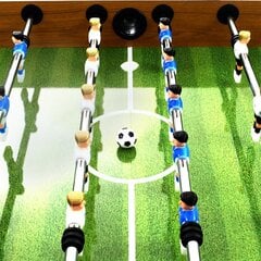 Stalo futbolo stalas , rudas/juodas, 140x74,5x87,5cm цена и информация | Настольный футбол | pigu.lt