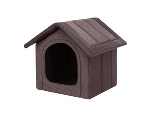 Guolis-būda Hobbydog Inari Brown Eco, 38x32 cm kaina ir informacija | Guoliai, pagalvėlės | pigu.lt