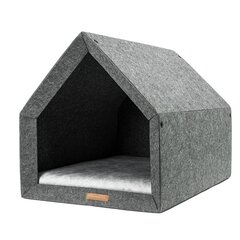 Rexproduct guolis - būda Kennel, M, pilka kaina ir informacija | Guoliai, pagalvėlės | pigu.lt