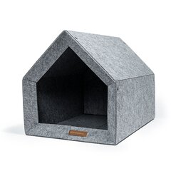 Rexproduct лежак-будка Kennel, L, серый/ зеленый цена и информация | Лежаки, домики | pigu.lt