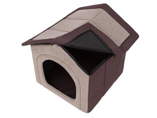 Guolis-būda Hobbydog Inari Cappuccino Brown, 38x32 cm kaina ir informacija | Guoliai, pagalvėlės | pigu.lt