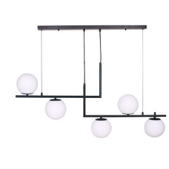 Потолочный светильник DKD Home Decor Позолоченный Белый Железо 50 W 30 x 30 x 65 cm цена и информация | Люстры | pigu.lt