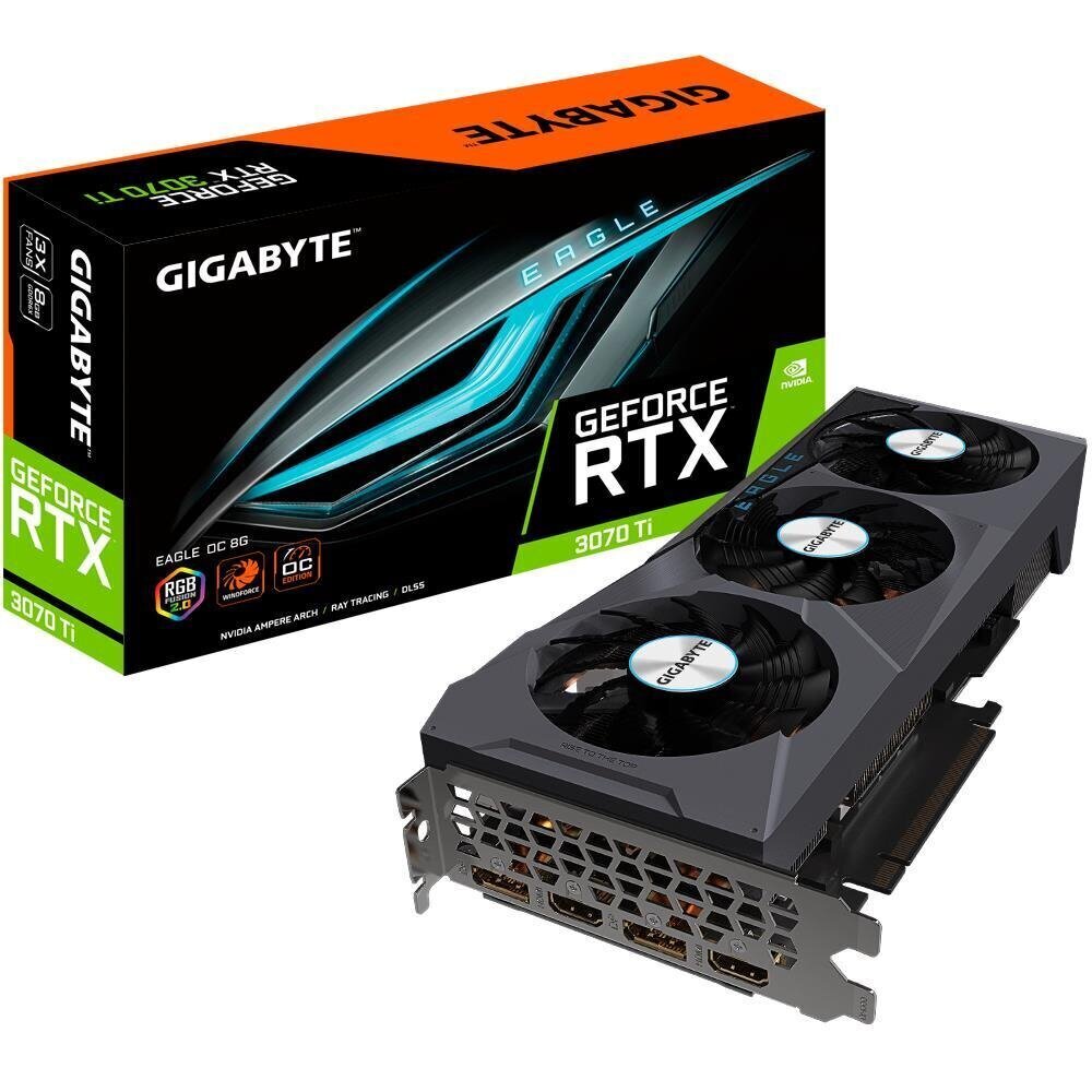 Gigabyte GV-N307TEAGLEOC-8GD цена и информация | Kompiuterių ventiliatoriai | pigu.lt