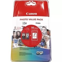 Canon 5224B007 (PG540L+CL541XL), juoda ir spalvota kaina ir informacija | Kasetės rašaliniams spausdintuvams | pigu.lt