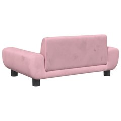 Vaikiška sofa , rožinė цена и информация | Детские диваны, кресла | pigu.lt