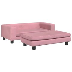 Vaikiška sofa , rožinė цена и информация | Детские диваны, кресла | pigu.lt