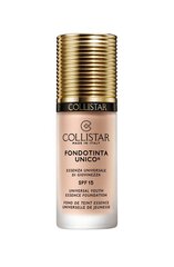 Skystas makiažo pagrindas Collistar Unico Youth Essence SPF 15 30 ml, 1R Rosy Ivory kaina ir informacija | Makiažo pagrindai, pudros | pigu.lt