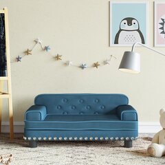 Vaikiška sofa , mėlyna цена и информация | Детские диваны, кресла | pigu.lt