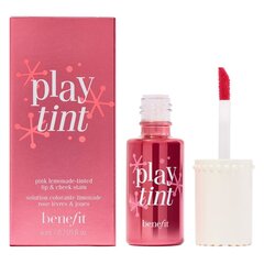 Lūpų dažai-skaistalai Benefit Playtint Lip &amp; Cheek Stain, Pink Lemonade, 6 ml kaina ir informacija | Lūpų dažai, blizgiai, balzamai, vazelinai | pigu.lt