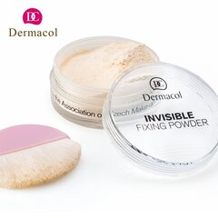 Biri pudra Dermacol Invisible Fixing Powder Natural 13 g, Natural kaina ir informacija | Makiažo pagrindai, pudros | pigu.lt