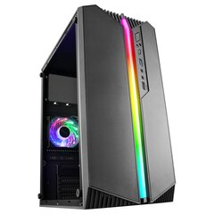 Блок полубашня ATX Galileo Mars Gaming MC-S1 Чёрный цена и информация | Корпуса | pigu.lt