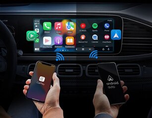 Беспроводной адаптер Ottocast Bluetooth для Apple CarPlay / Android Auto цена и информация | FM-модуляторы | pigu.lt