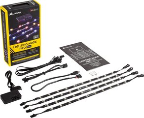 Corsair Lighting Node Pro USB 2.0 RGB LED (CL-9011109-WW) kaina ir informacija | Korpusų priedai | pigu.lt