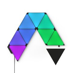 Стартовый комплект Nanoleaf Shapes Triangles Starter Kit, черный (9 панелей) цена и информация | Аксессуары для корпусов | pigu.lt