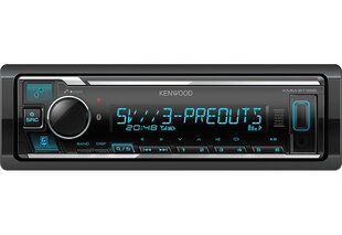 Kenwood, KMM-BT358 bluetooth, USB MP3/WMA automagnetola su AUX įėj kaina ir informacija | Automagnetolos, multimedija | pigu.lt