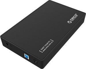 Orico kietojo disko korpusas HDD 3,5" SATA + USB 3.0, 1 m laidas kaina ir informacija | Komponentų priedai | pigu.lt