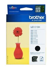 Brother LC-121BK Ink Cartridge, Black цена и информация | Картриджи для лазерных принтеров | pigu.lt