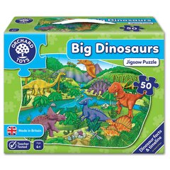 Dėlionė Orchard Toys Dideli dinozaurai, 50 d. kaina ir informacija | Dėlionės (puzzle) | pigu.lt