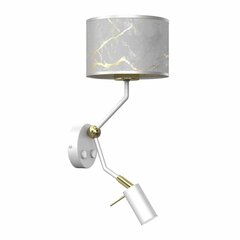 Настенный светильник SENSO White/Gold 1xE27 + 1x mini GU10 цена и информация | Настенные светильники | pigu.lt