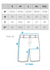 Šortai vyrams Ombre OM-SRBS-0149 kaina ir informacija | Vyriškos kelnės | pigu.lt