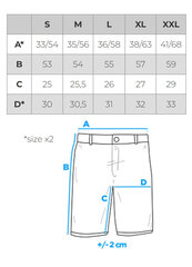 Šortai vyrams Ombre OM-SRBS-0149 kaina ir informacija | Vyriškos kelnės | pigu.lt