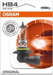 Автомобильная лампа OS9006-01B Osram OS9006-01B HB4 51W 12V цена и информация | Автомобильные лампочки | pigu.lt