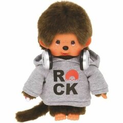 Minkštas žaislas Bandai Monchhichi Rock, 20 cm kaina ir informacija | Minkšti (pliušiniai) žaislai | pigu.lt