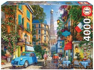 Dėlionė Educa Streets Of Paris, 4000 d. kaina ir informacija | Dėlionės (puzzle) | pigu.lt