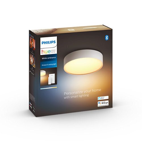 Philips Hue lubinis šviestuvas Enrave S цена и информация | Lubiniai šviestuvai | pigu.lt