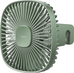 Car fan / fan Baseus Natural Wind (green) цена и информация | Автомобильные электропринадлежности 12V | pigu.lt