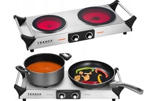 Transa Electronics DoubleStove цена и информация | Электрические плиты | pigu.lt