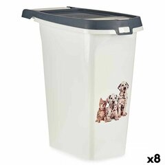 Gyvūnų maisto laikymo konteineris Mascow, 10 L, 8 vnt. цена и информация | Миски, ящики для корма | pigu.lt