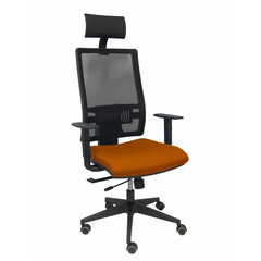 Ofiso kėdė su atrama galvai P&amp;C Horna Traslack bali, ruda kaina ir informacija | Biuro kėdės | pigu.lt