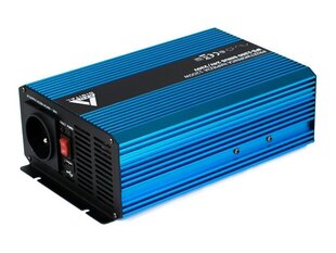 Įtampos keitiklis AZO Digital 24 VDC / 230 VAC Converter SINUS IPS-1200S 1200W kaina ir informacija | Įtampos keitikliai | pigu.lt