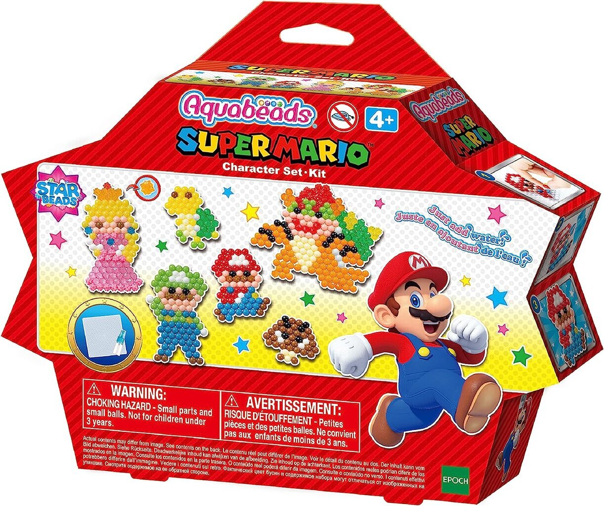 AQUABEADS karoliukų rinkinys SuperMario 31946 kaina ir informacija | Stalo žaidimai, galvosūkiai | pigu.lt