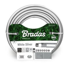 Шланг для полива Bradas NTS White Silver 3/4" 20м цена и информация | Оборудование для полива | pigu.lt