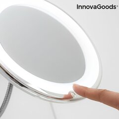 Didinamasis veidrodis su LED apšvietimu InnovaGoods kaina ir informacija | Kosmetinės, veidrodėliai | pigu.lt