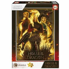 Dėlionė Educa House of The Dragon, 1000 dal kaina ir informacija | Dėlionės (puzzle) | pigu.lt