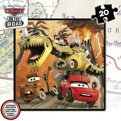 4 dėlionių rinkinys Educa Cars On the Road, 73 d. kaina ir informacija | Dėlionės (puzzle) | pigu.lt