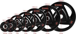 Весовой диск HMS Olimpic Plate TOX15 15 кг, 51 мм цена и информация | Гантели, гири, штанги | pigu.lt