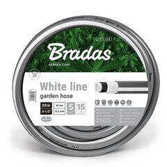 Laistymo žarna Bradas White Line, 1/2" 20 m kaina ir informacija | Laistymo įranga, purkštuvai | pigu.lt