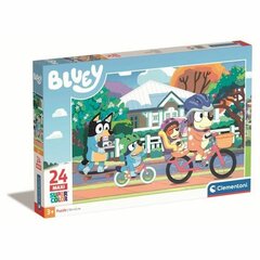 Dėlionė Clementoni SuperColor Maxi Bluey, 24 d. kaina ir informacija | Dėlionės (puzzle) | pigu.lt