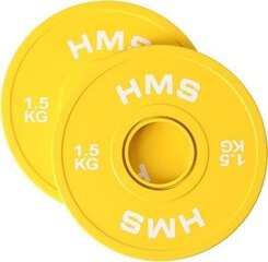 Olimpinis svoris HMS CBRS15, 2 x 1.5 kg kaina ir informacija | Svoriai, svarmenys, štangos | pigu.lt