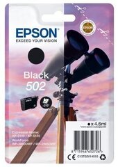 Originali rašalo kasetė Epson T502 Juoda kaina ir informacija | Kasetės rašaliniams spausdintuvams | pigu.lt