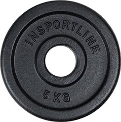 Svarmuo inSPORTline Castblack OL, 5kg kaina ir informacija | Svoriai, svarmenys, štangos | pigu.lt