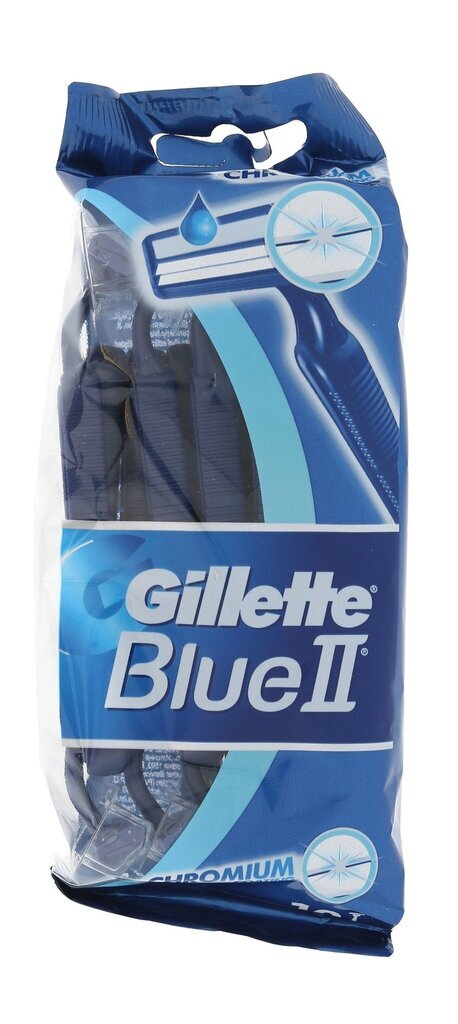 Vienkartiniai skustuvai vyrams Gillette Blue II, 10 vnt. цена и информация | Skutimosi priemonės ir kosmetika | pigu.lt