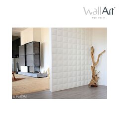 WallArt 3D Sienos plokštės Cubes 12 vnt. GA-WA07 kaina ir informacija | Plytelės sienoms | pigu.lt