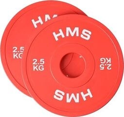 Olimpinis svoris HMS CBRS25, 2 x 2.5 kg kaina ir informacija | Svoriai, svarmenys, štangos | pigu.lt